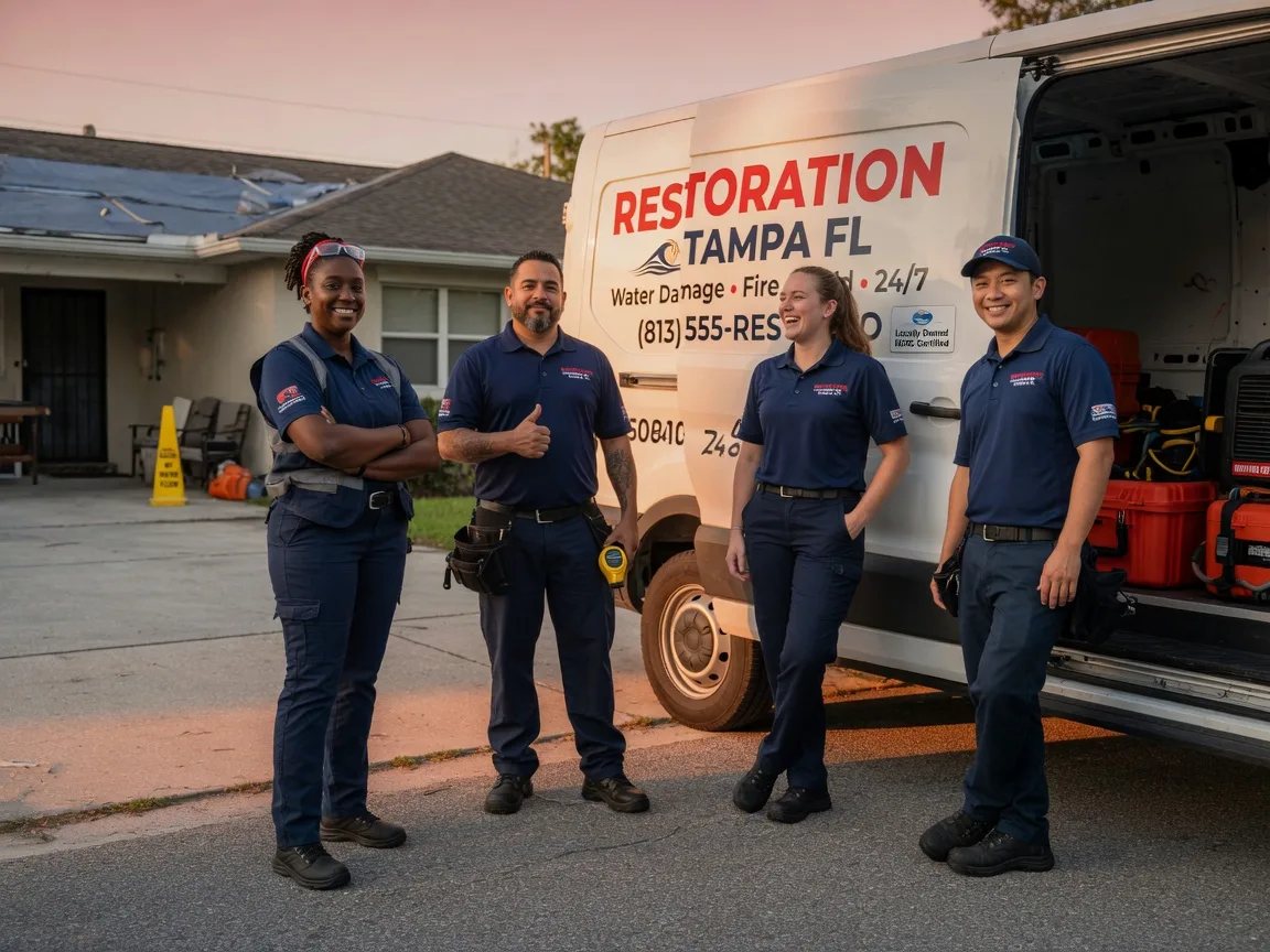 Water Damage Restoration company in Highlands, TX